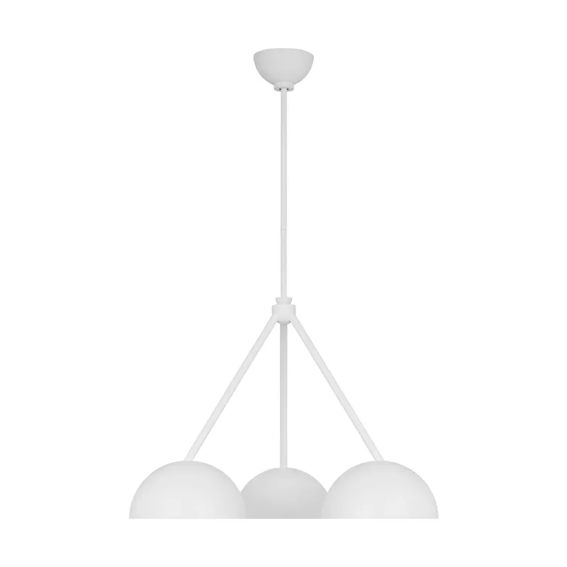 Christiane Lemieux Beaunay Medium Chandelier in Cast Plaster
