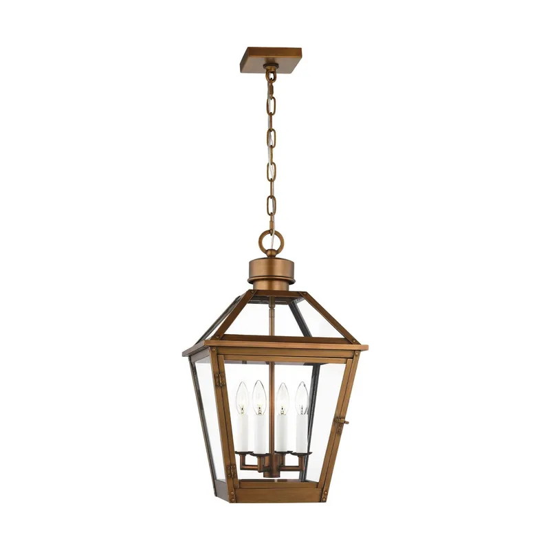 Chapman & Myers Hyannis Large Pendant in Natural Copper