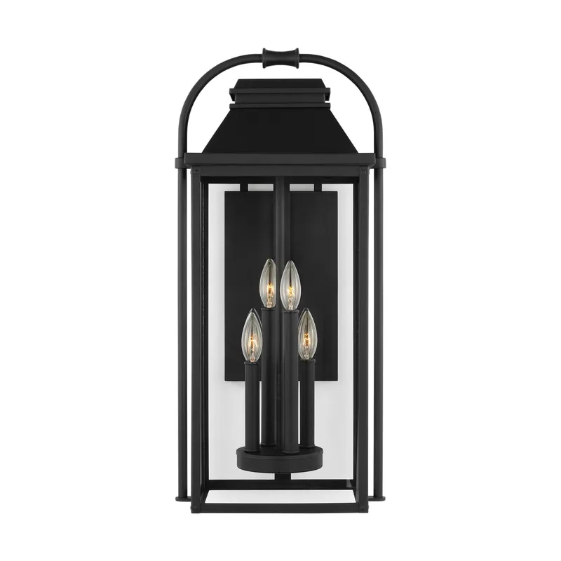 Sean Lavin Wellsworth Large Lantern in Textured Black