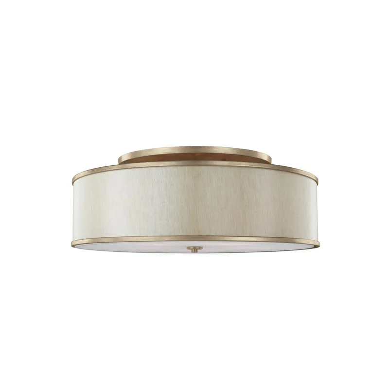 Sean Lavin Lennon Large Semi-Flush Mount in Sunset Gold