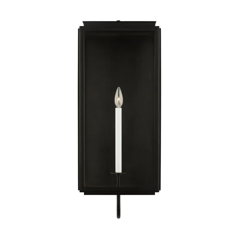 Lauren Ralph Lauren Edgar Extra Large Wall Lantern in Textured Black