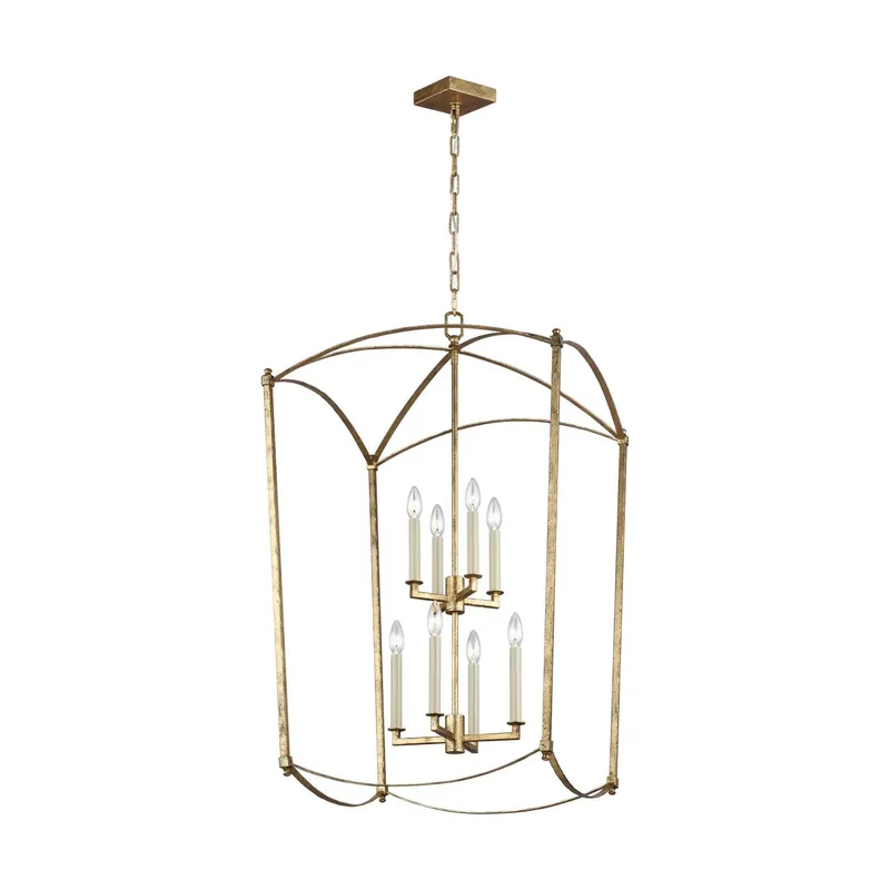 Sean Lavin Thayer Extra Large Lantern in Antique Gild