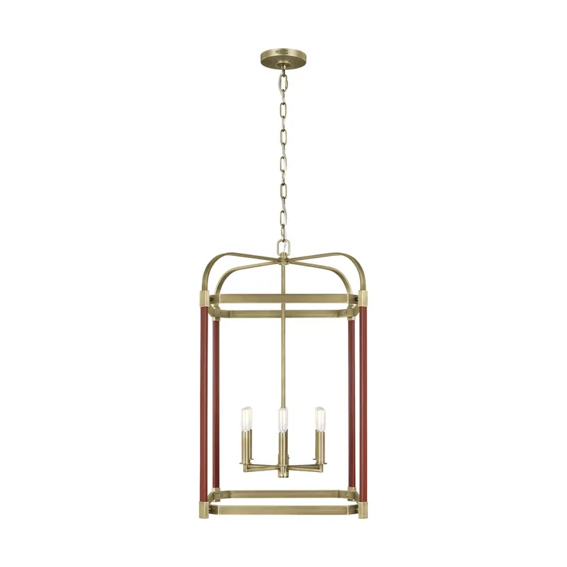 Lauren Ralph Lauren Hadley Large Lantern in Time Worn Brass