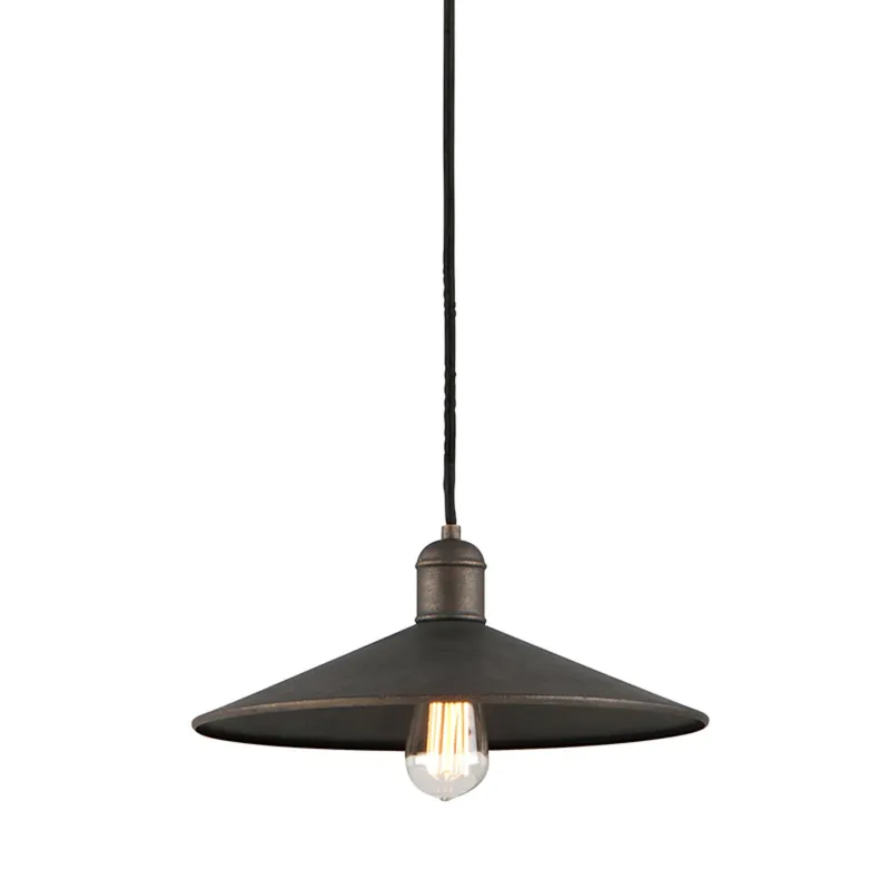 Mccoy 1-Light Pendant in Vintage Bronze 14W x 5.75H