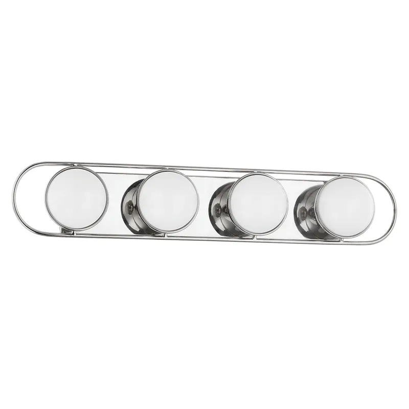 Amy 4-Light Bath and Vanity in Polished Nickel 29.75W x 5.5H