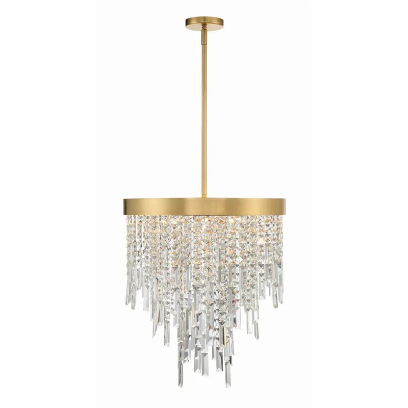 Winfield 20'' Antique Gold Chandelier Gold 20"W x 23.5"H x 20"D