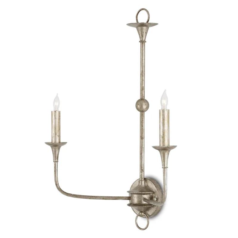 Nottaway Bronze Double-Light Wall Sconce - Pyrite Bronze