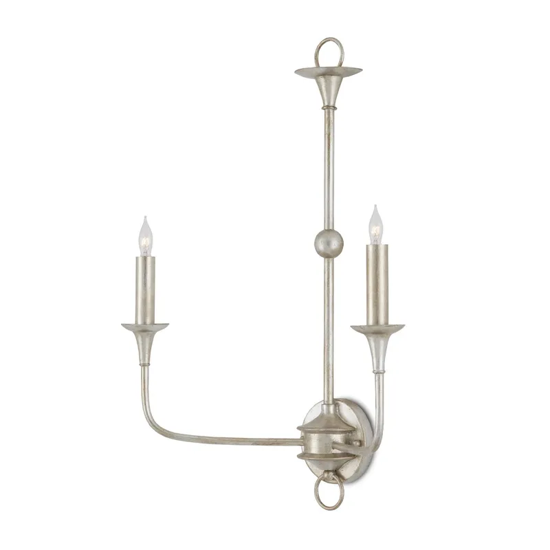 Nottaway Champagne Double-Light Wall Sconce - Champagne