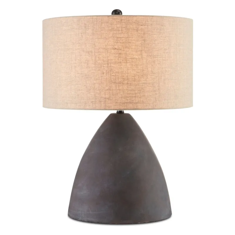 Zea Black Table Lamp - Antique Black