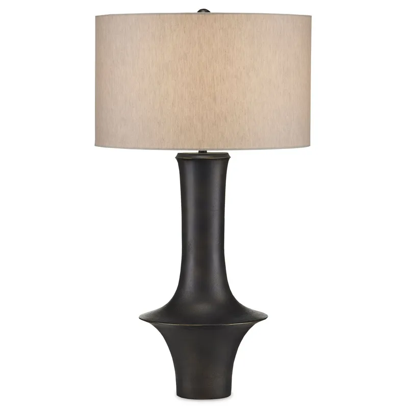 Silvestri Black Table Lamp - Black