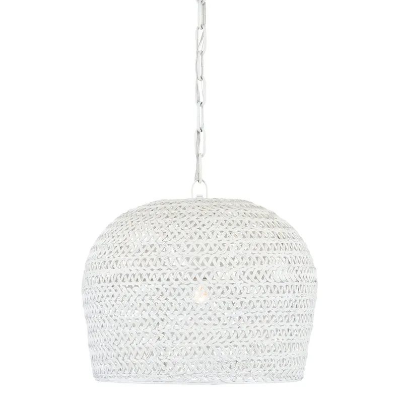 Piero White Pendant - White