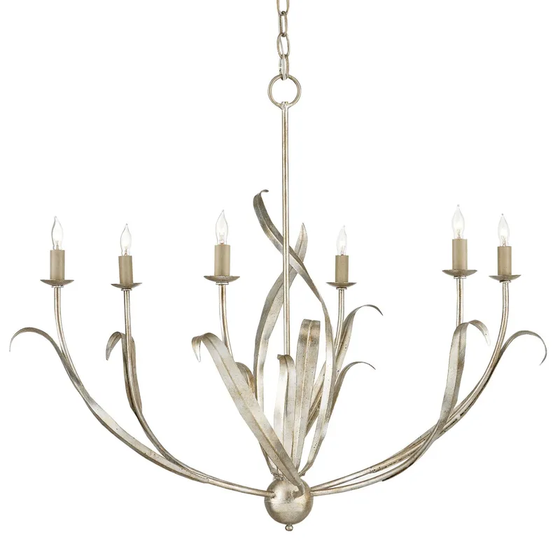 Menefee Silver Chandelier - Silver Granello