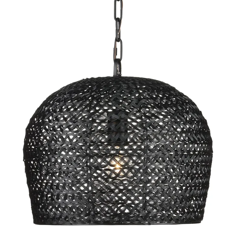 Piero Black Pendant - Satin Black