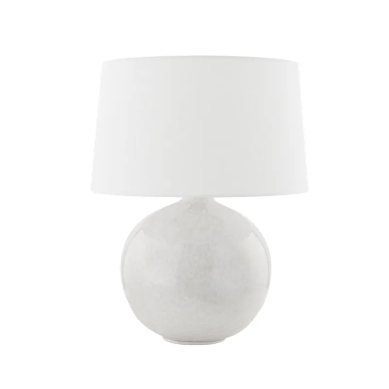 Karina 1-Light Table Lamp in Aged Brass 16W x 21.25H