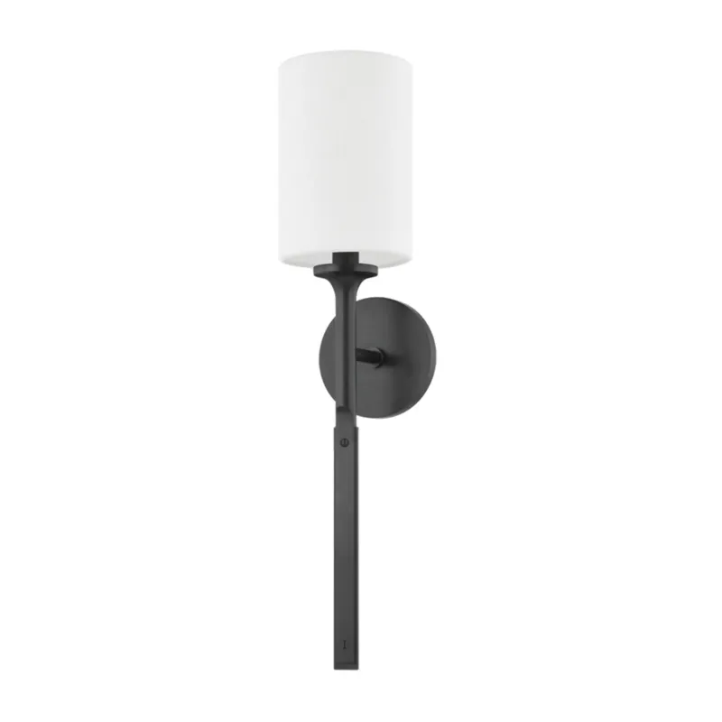 Brewster 1-Light Wall Sconce in Old Bronze 4.75W x 21.5H