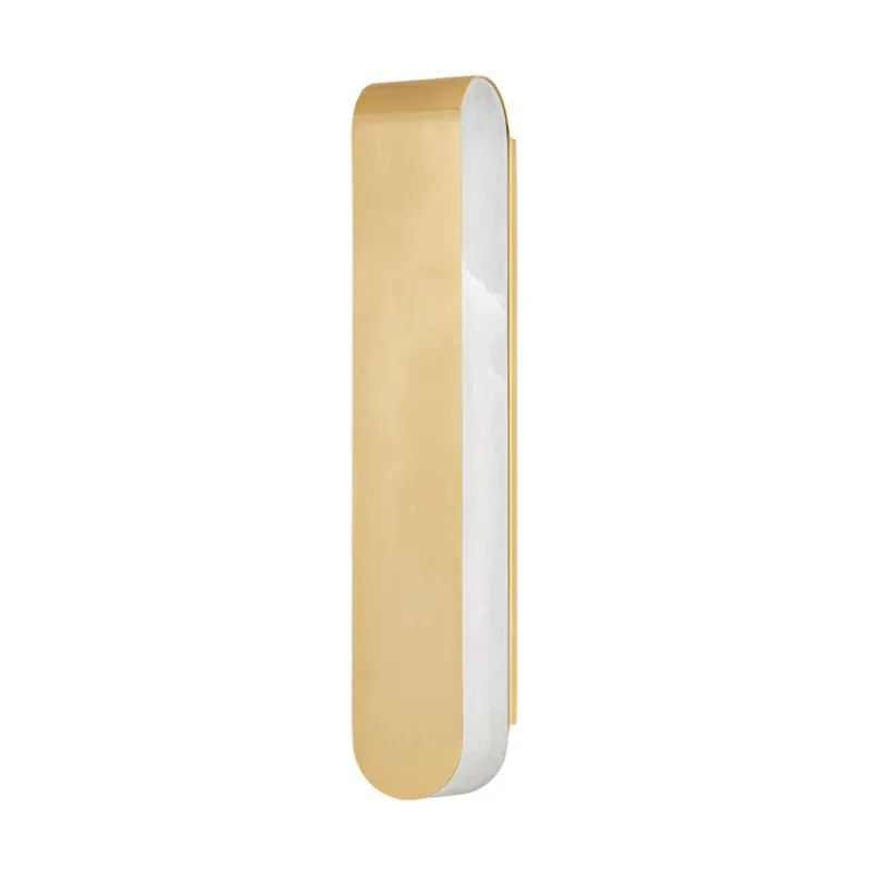 Briarwood 2-Light Wall Sconce in Aged Brass 3.75W x 21.5H