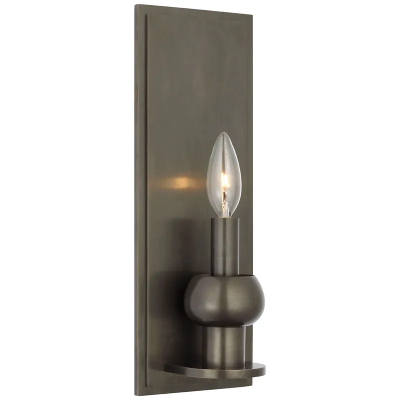 Paloma Contreras Comtesse Medium Sconce in Bronze Wall Light W5" x H14"