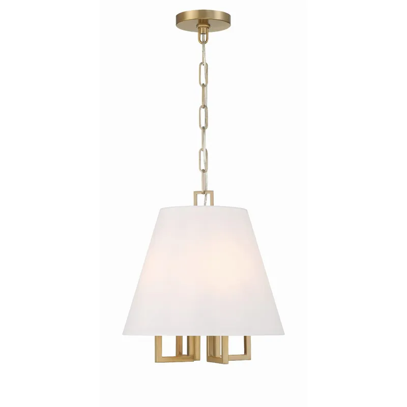 Libby Langdon Westwood 13.5'' Vibrant Gold Chandelier Gold 13.5"W x 14.25"H x 13.5"D