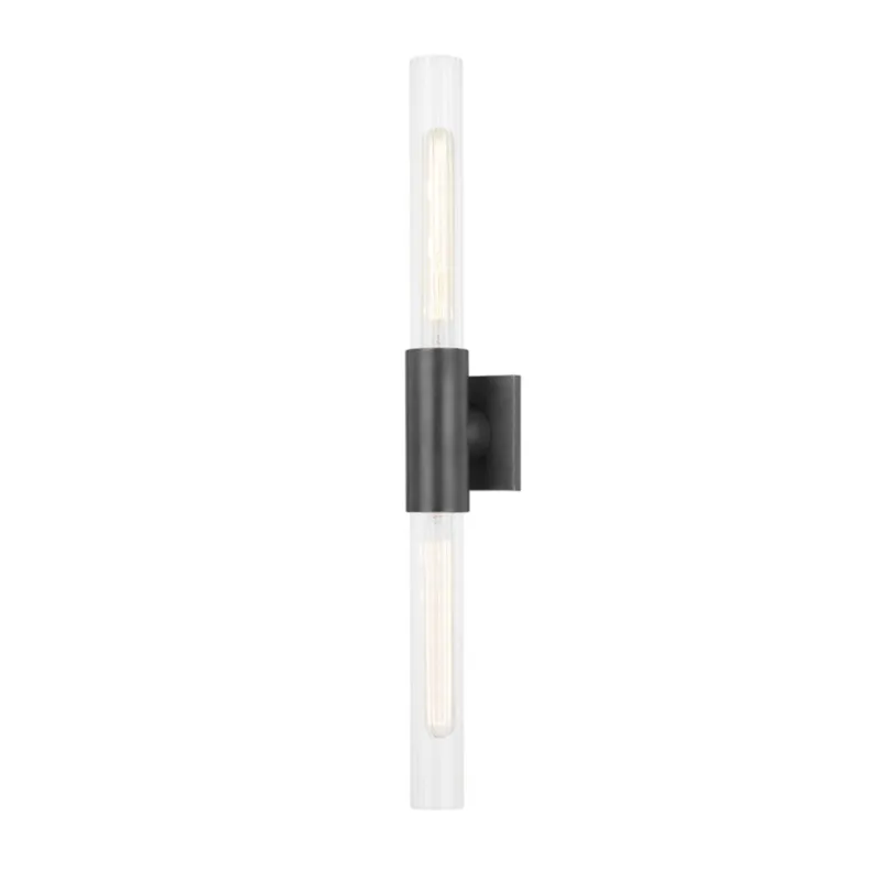 Asher 2-Light Wall Sconce in Old Bronze 4.25W x 27.5H