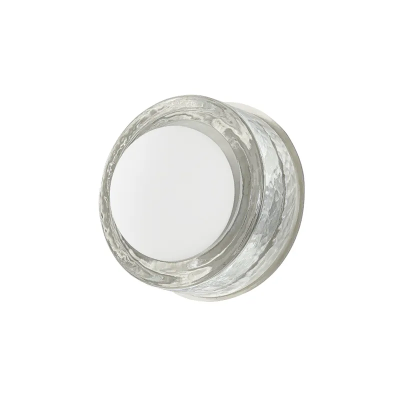 Mackay 1-Light Wall Sconce in Polished Nickel 7.75W x 7.75H (1602-PN)