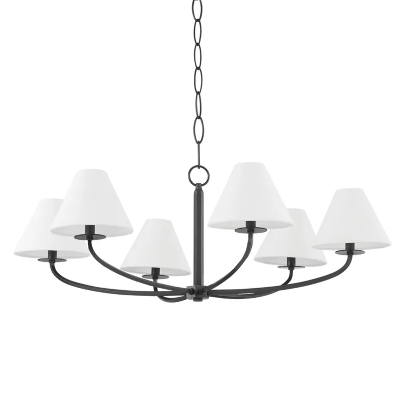Stacey 6-Light Chandelier in Old Bronze by Becki Owens 40.25W x 14.5H