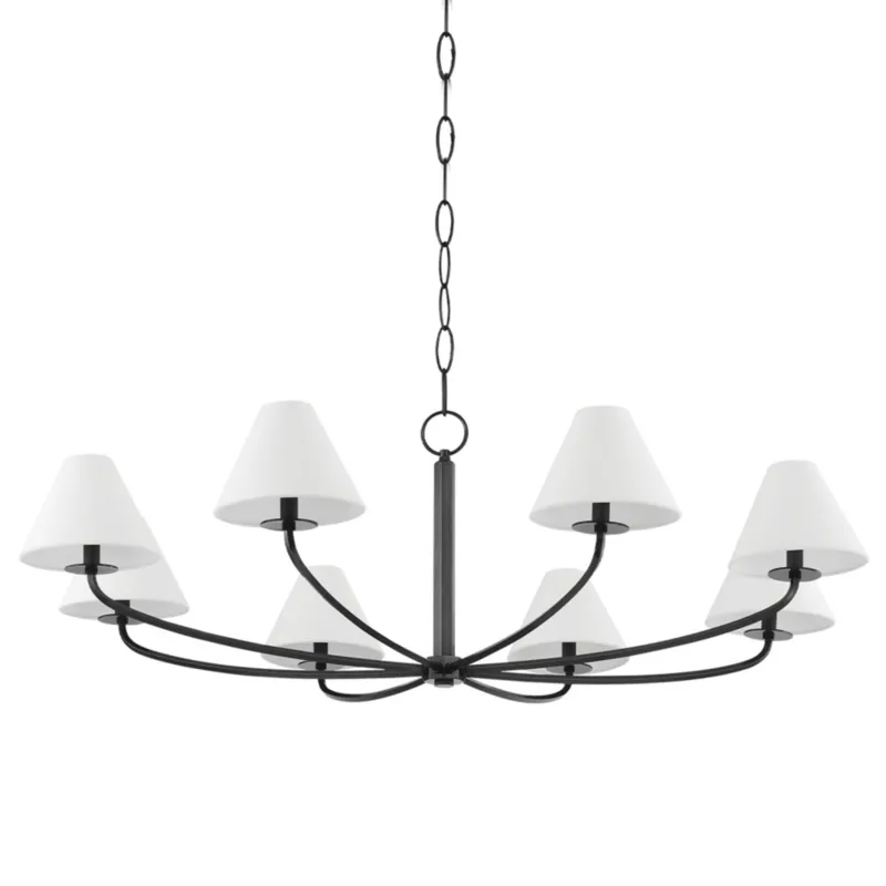 Stacey 8-Light Chandelier in Old Bronze by Becki Owens 52.25W x 17H