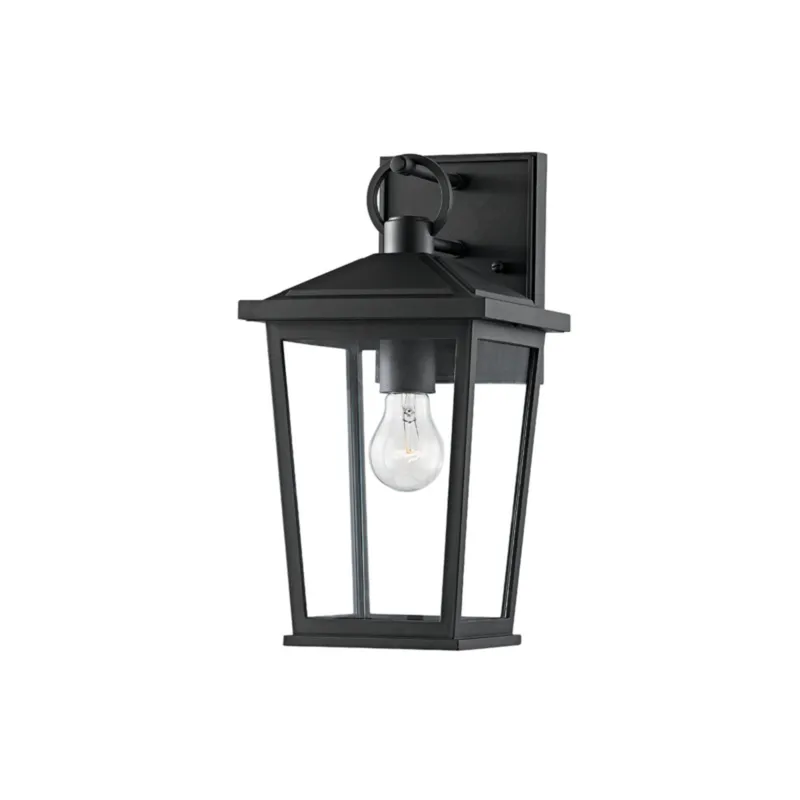 Soren 1-Light Exterior Wall Sconce in Texture Black 7.5W x 14H (B8901-TBK)