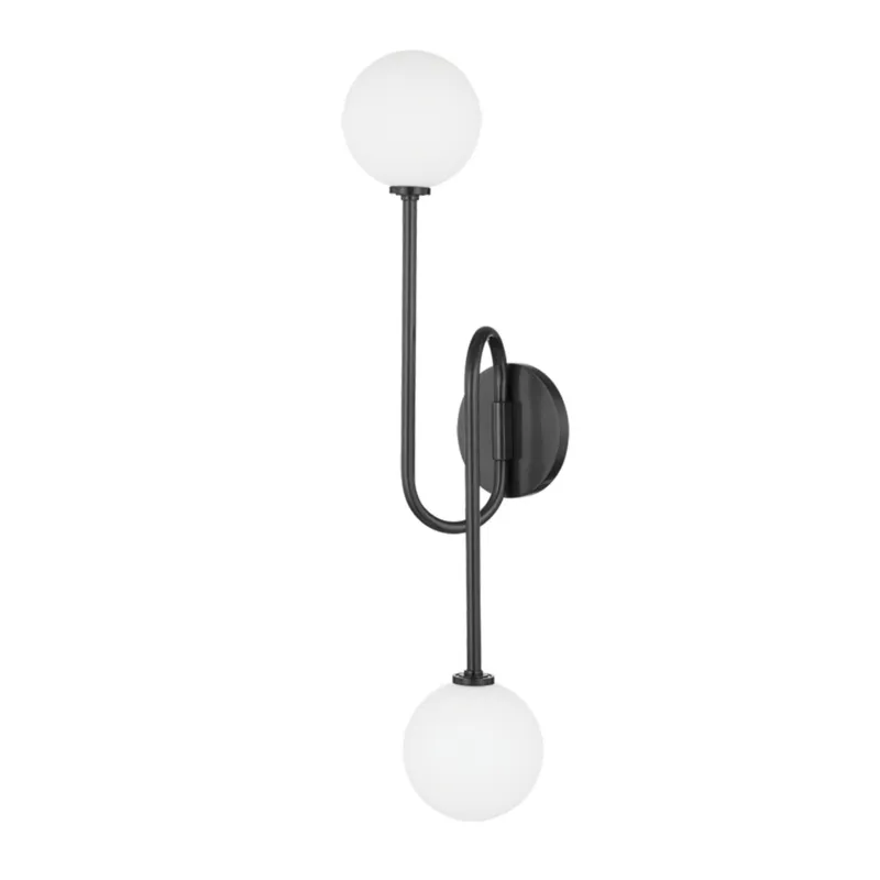 Zani 2-Light Wall Sconce in Old Bronze 8W x 25.5H