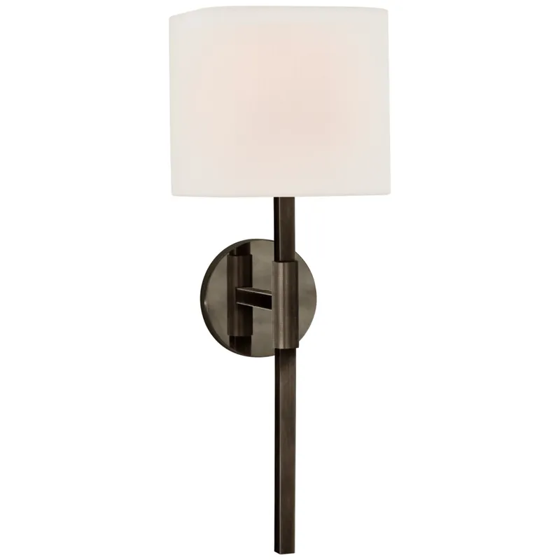 Visual Comfort S 2435BZ-L Ian K. Fowler Auray Medium Tail Sconce in Bronze Open Box