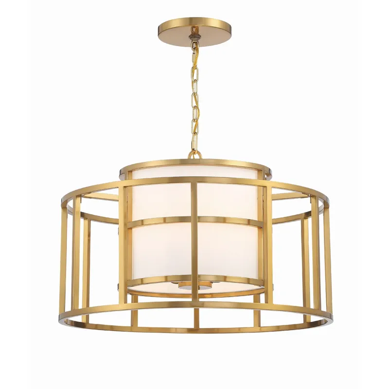 Brian Patrick Flynn Hulton 25'' Luxe Gold Chandelier Gold 25"W x 16"H x 25"D