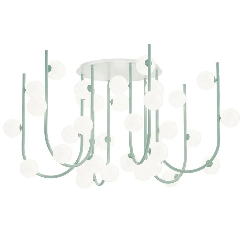 Studio M SM24966SB 36-Light MTO Fixed Pendant - Stratton Blue in Steel Blue