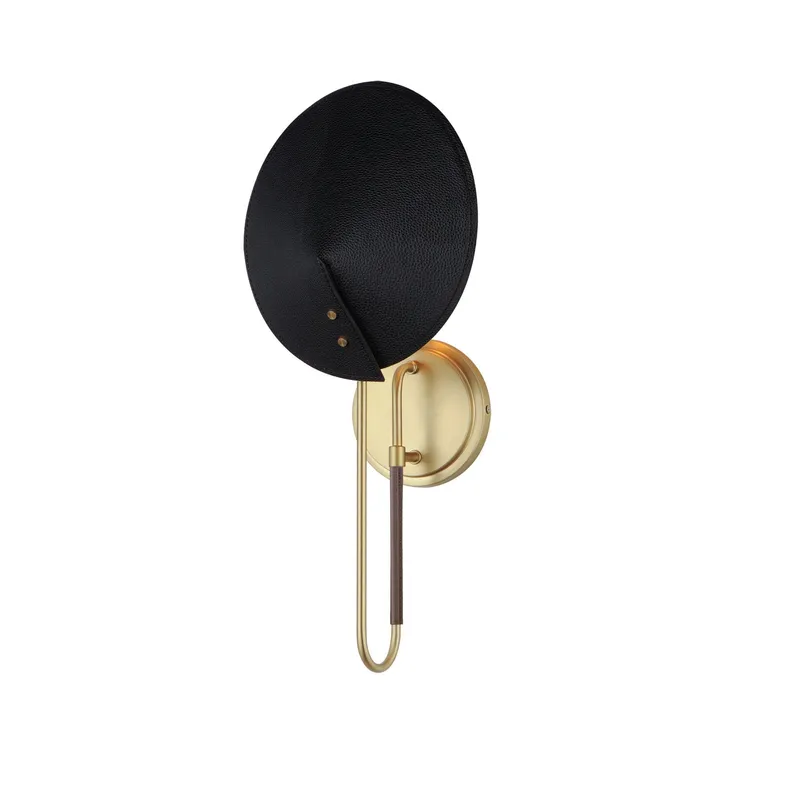 Studio M SM81800NAB Cavalier 1-Light Wall Sconce in Natural Aged Brass by Mat Sanders
