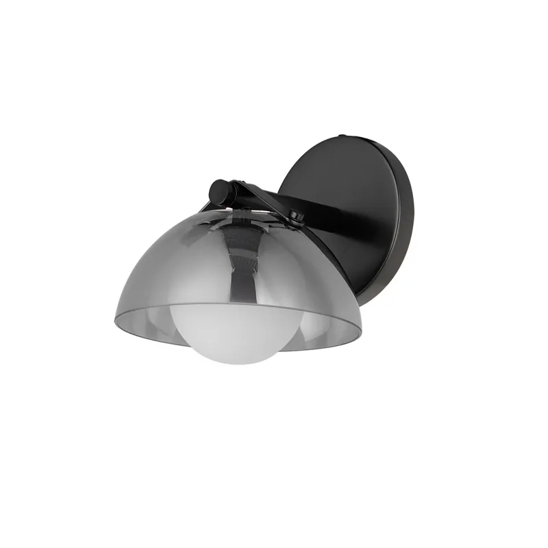 Studio M SM31001MSKGM Domain 1-Light - Smoke/Gunmetal Wall Sconce by Mat Sanders
