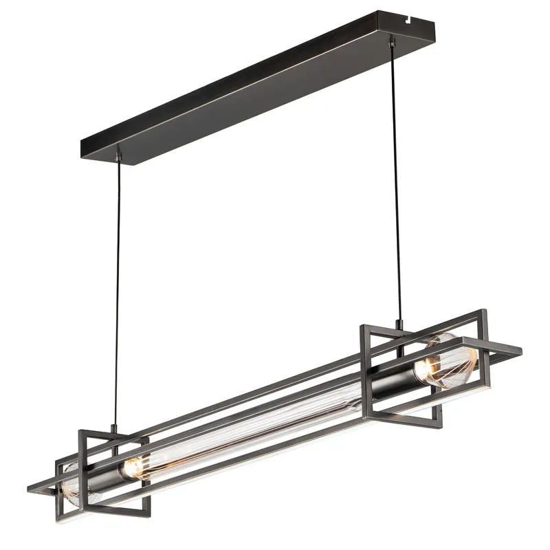 Studio M SM24849GM Zeppelin 50" LED Linear Pendant in Gunmetal by Nina Magon