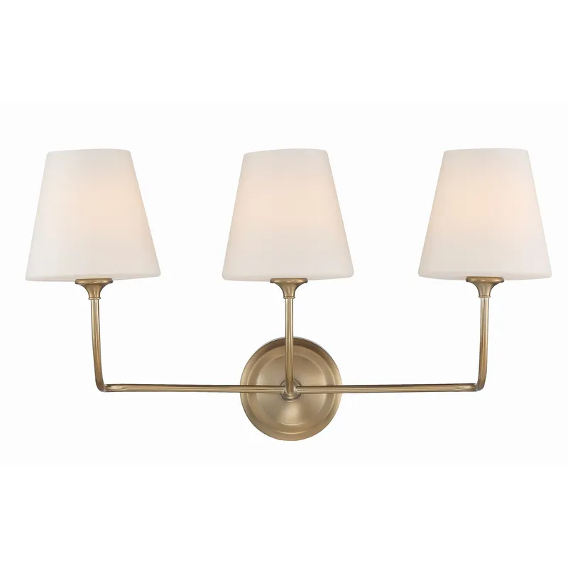 Libby Langdon Sylvan 23.25'' Vibrant Gold Bathroom Vanity Gold 23.25"W x 13.25"H x 9.75"D