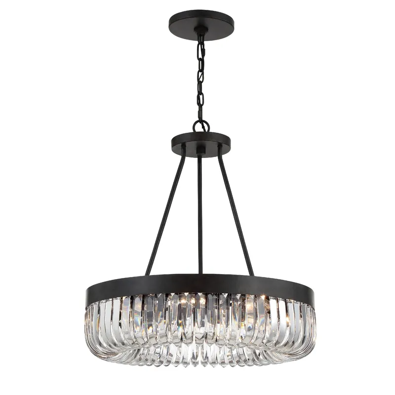 Alister 23.25'' Charcoal Bronze Chandelier Bronze 23.25"W x 25.25"H x 23.25"D