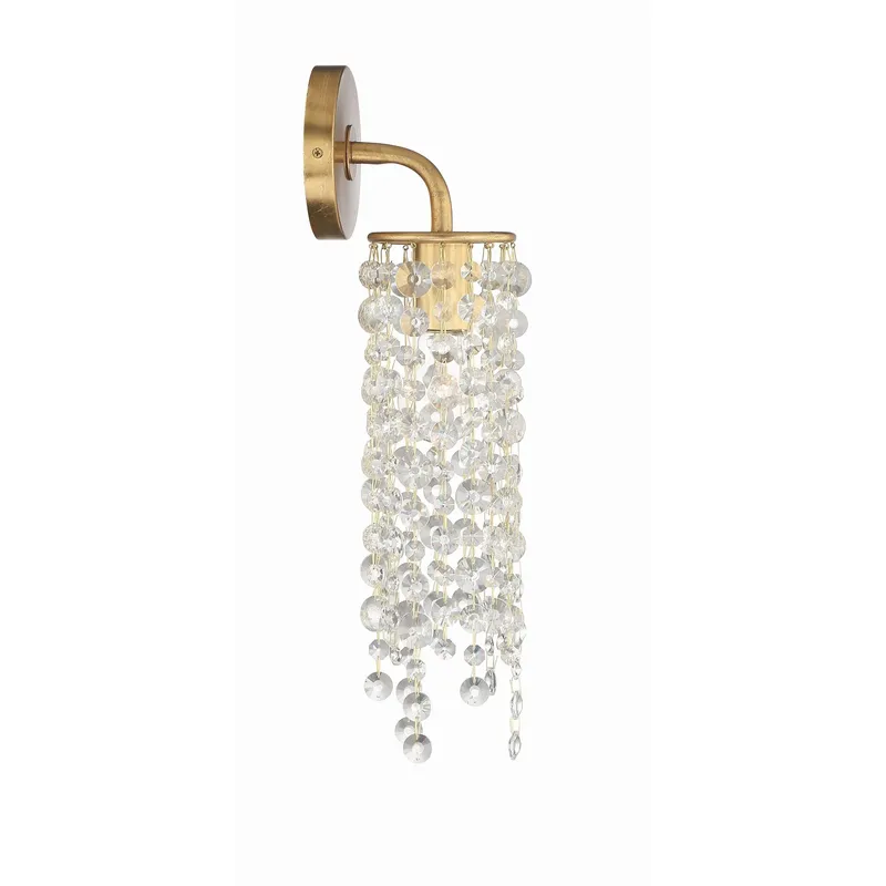 Gabrielle 4.75'' Antique Gold Sconce Gold 4.75"W x 19"H x 5.5"D