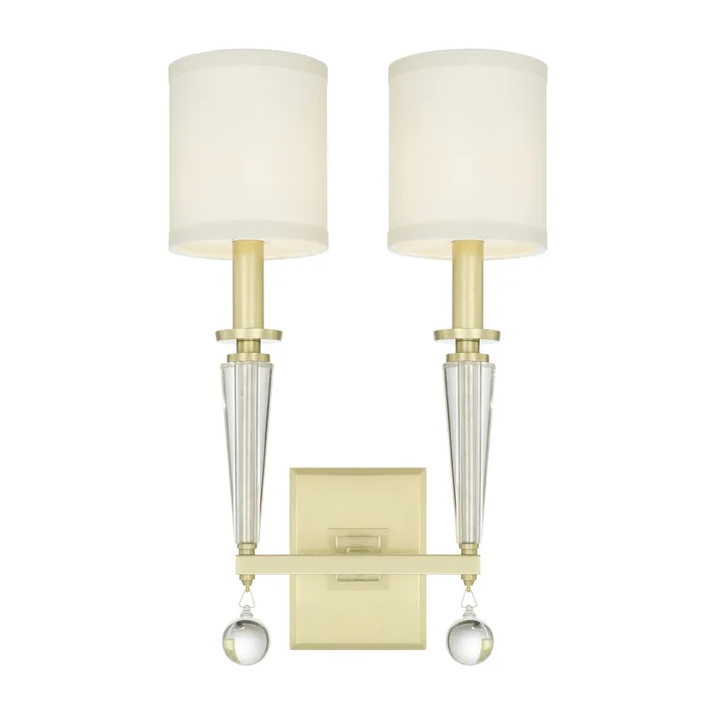 Paxton 11.5'' Aged Brass Sconce Gold 11.5"W x 18.5"H x 7.5"D