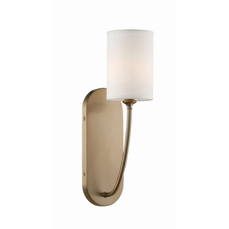 Preston 4.75'' Vibrant Gold Sconce Gold 4.75"W x 17"H x 6.75"D