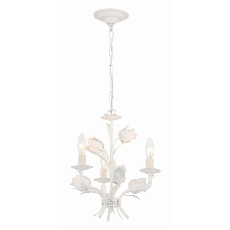 Southport 14'' Wet White Chandelier White 14"W x 15"H x 14"D