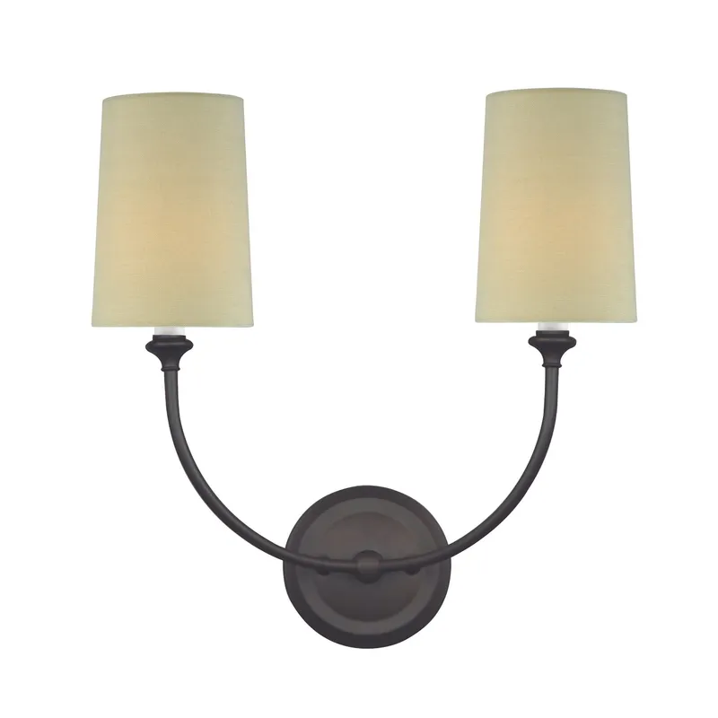 Libby Langdon Sylvan 15.5'' Dark Bronze Sconce Bronze 15.5"W x 17.25"H x 7"D