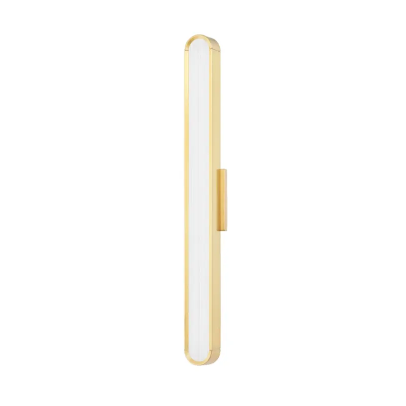 Starkey 1-Light Bath and Vanity in Aged Brass 24.5L x 2.75W x 2H