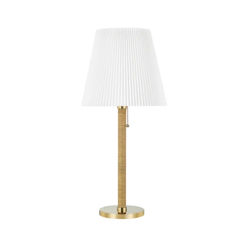 Dorset 1-Light Table Lamp in Aged Brass by Mark D. Sikes 13.5W x 28.5H