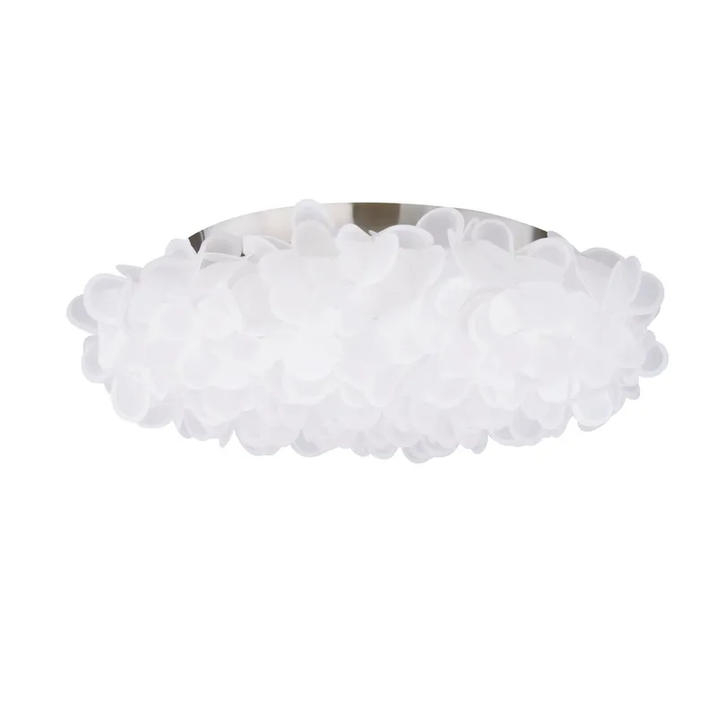 Modern Forms FM-59933-BN 3000K 42 Watt Fluffy LED Flush Mount in Brushed Nickel