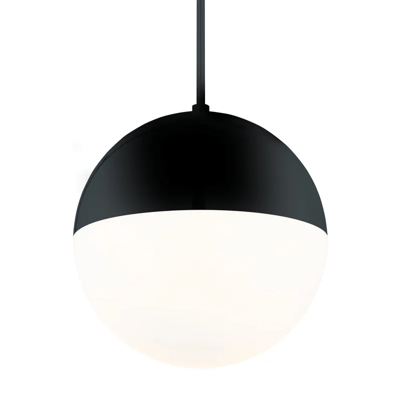 Modern Forms PD-24614-BK 3000K 30 Watt Punk LED Pendant in Black