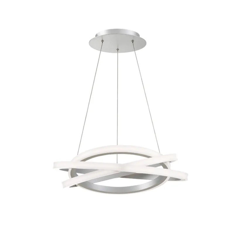 Modern Forms PD-24826-TT 3000K 54 Watt Veloce LED Chandelier in Titanium