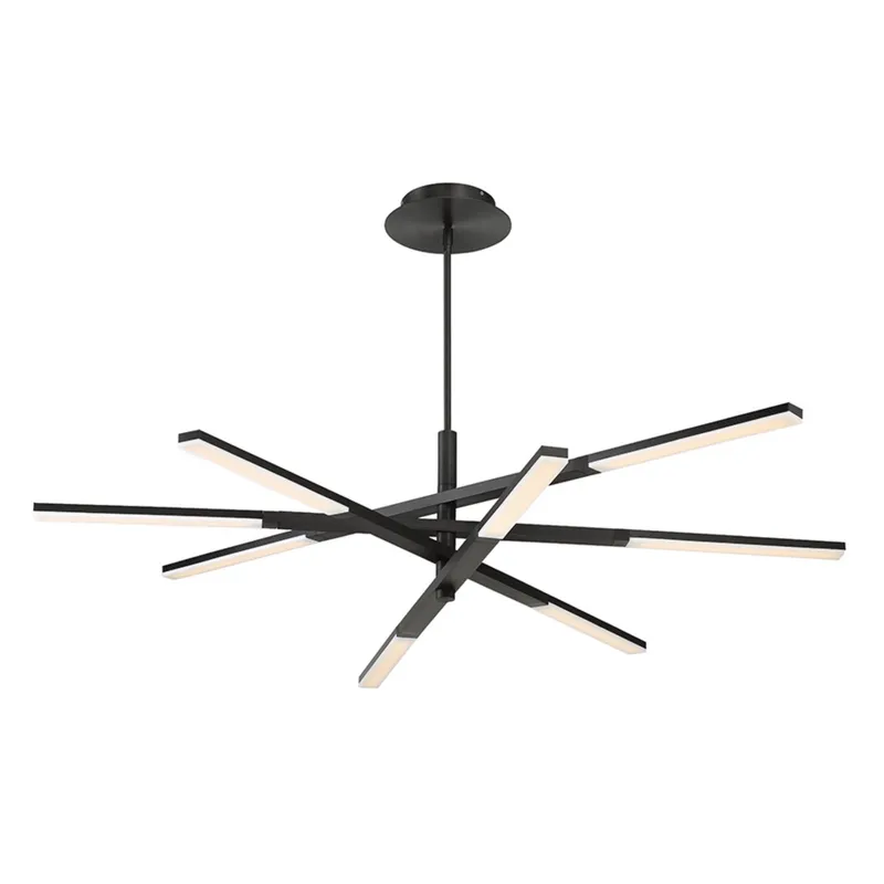 Modern Forms PD-50748-BK 3000K 38 Watt Stacked LED Pendant in Black