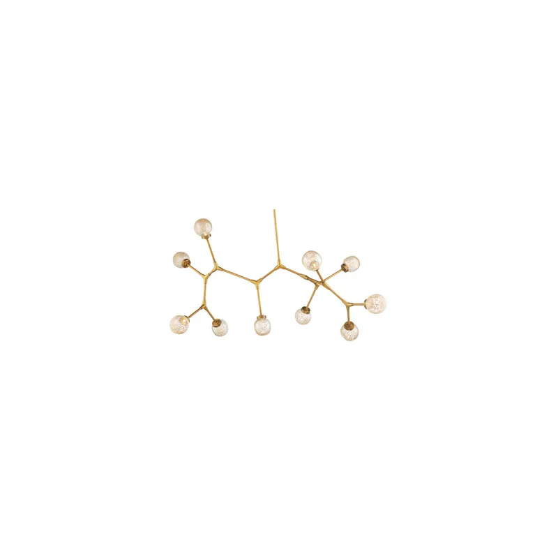 Modern Forms PD-53728-AB 3000K 15 Watt Catalyst LED Pendant in Aged Brass