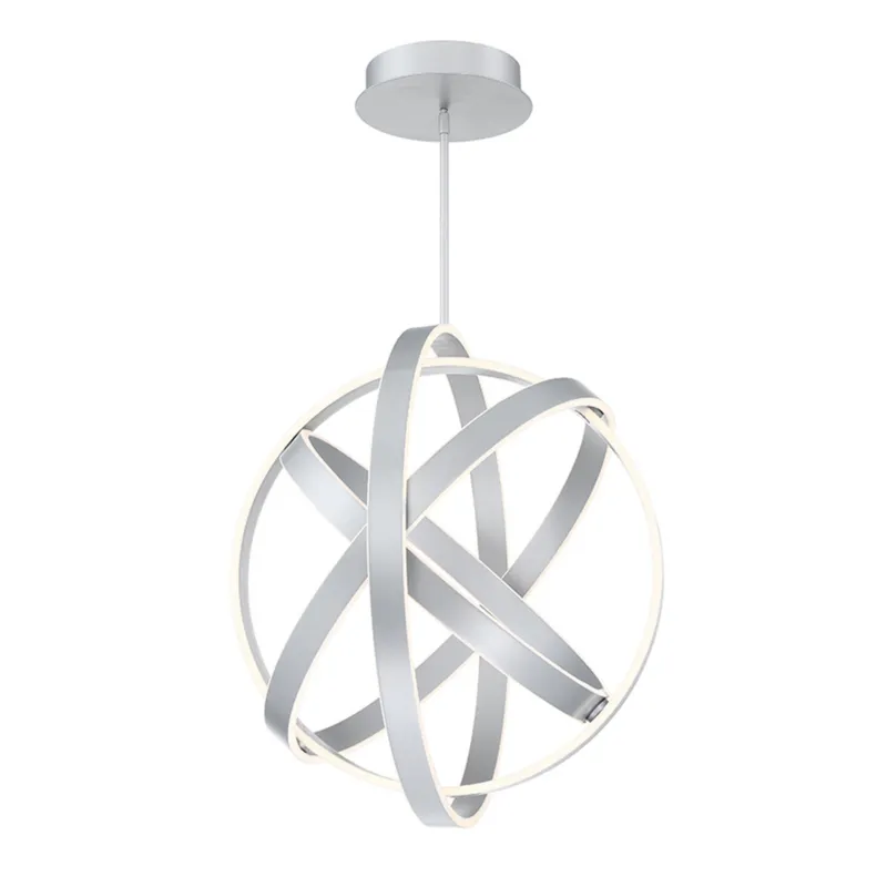 Modern Forms PD-61728-TT 3500K 110 Watt Kinetic LED Pendant in Titanium