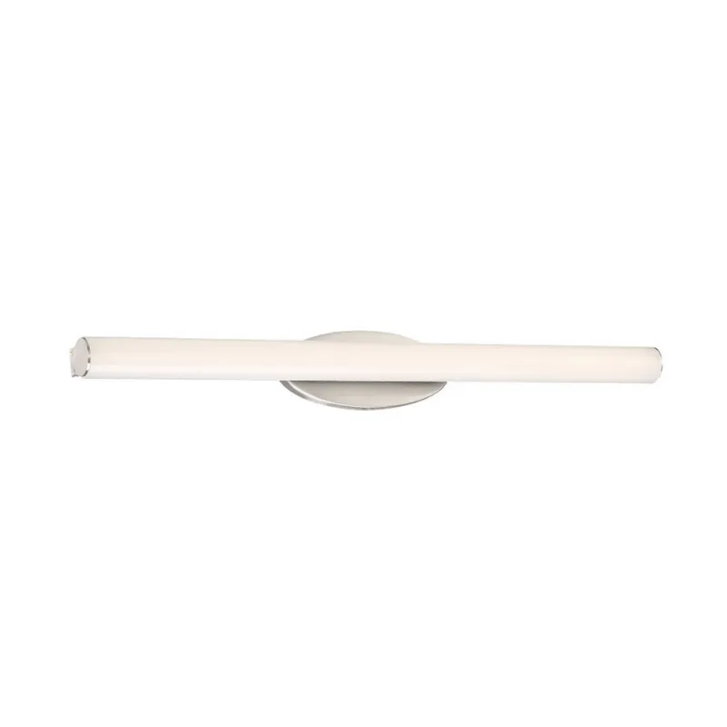 Modern Forms WS-14824-BN 3000K 20.3 Watt Mini Loft LED Bathroom Vanity & Wall Light in Brushed Nickel